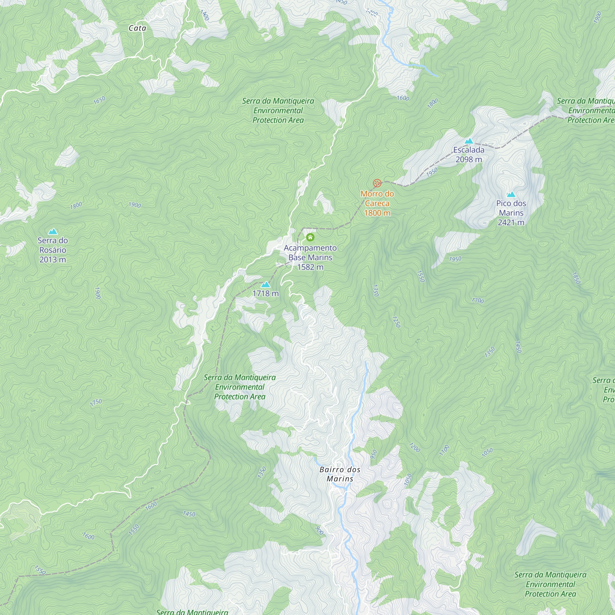 Sítio Nawera map