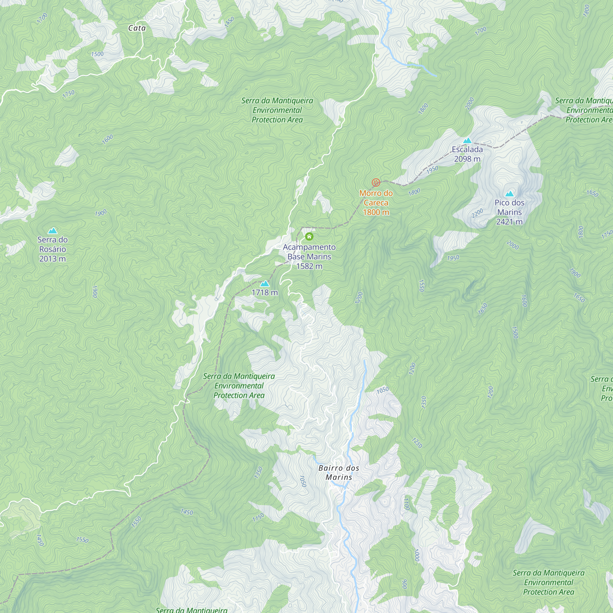 Sítio Nawera map