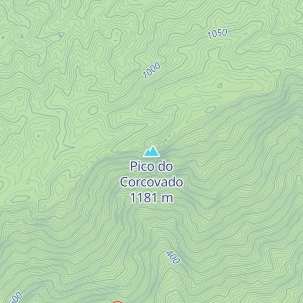 Map of Pico do Corcovado