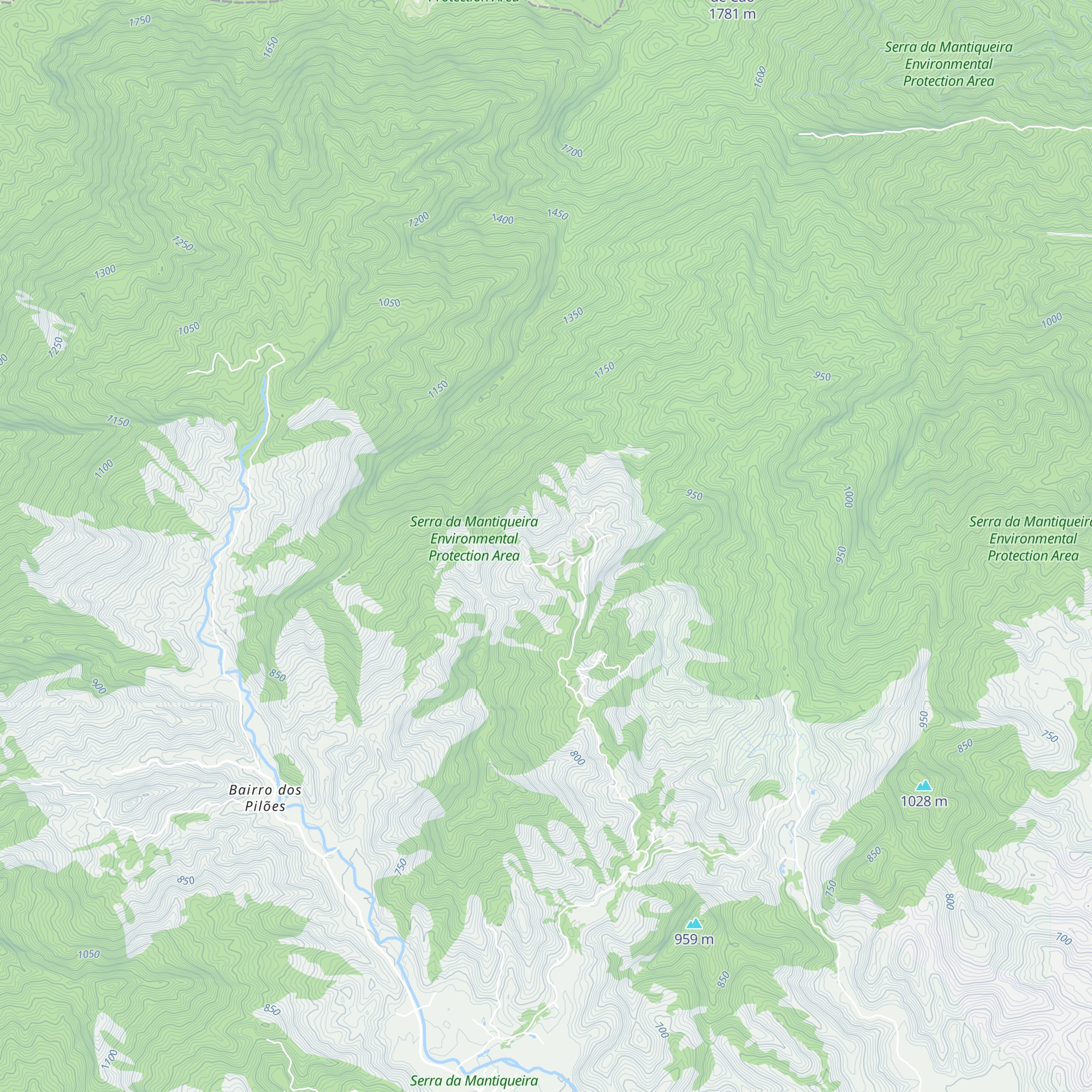 Cabana da Serra map