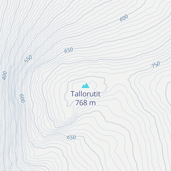 Map of Tallorutit