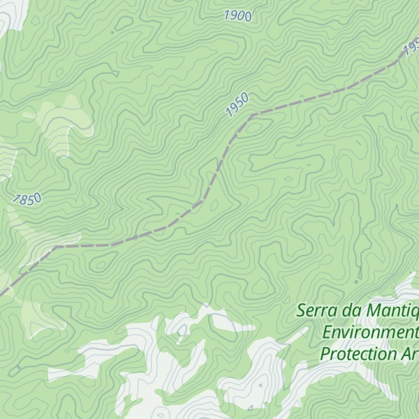 Map of Serra da Mantiqueira