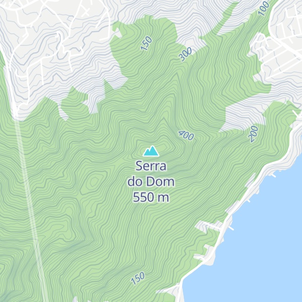 Map of Serra do Dom