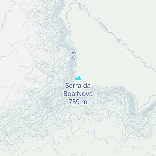Map of Serra da Boa Nova