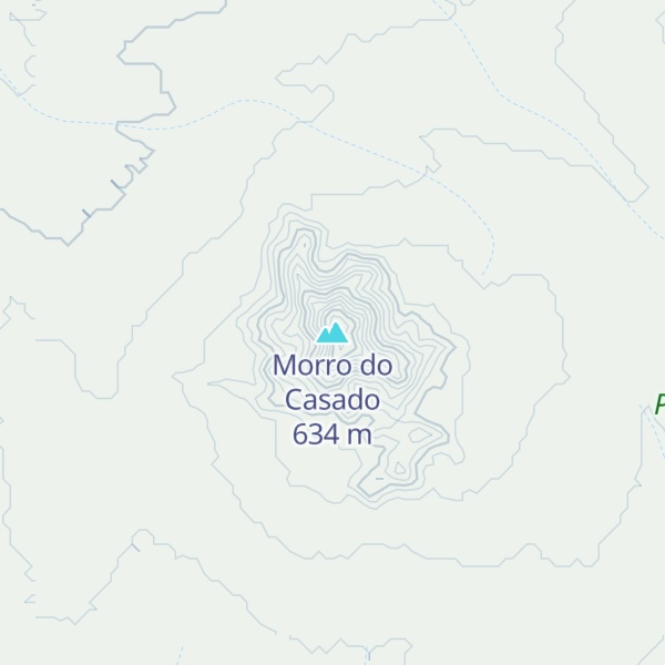 Map of Morro do Casado