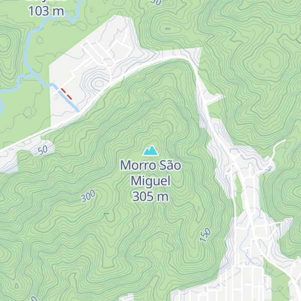 Map of Morro São Miguel