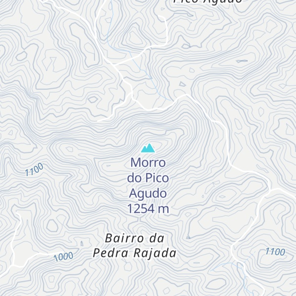 Map of Morro do Pico Agudo