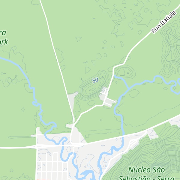Map of Morro do Jabuti