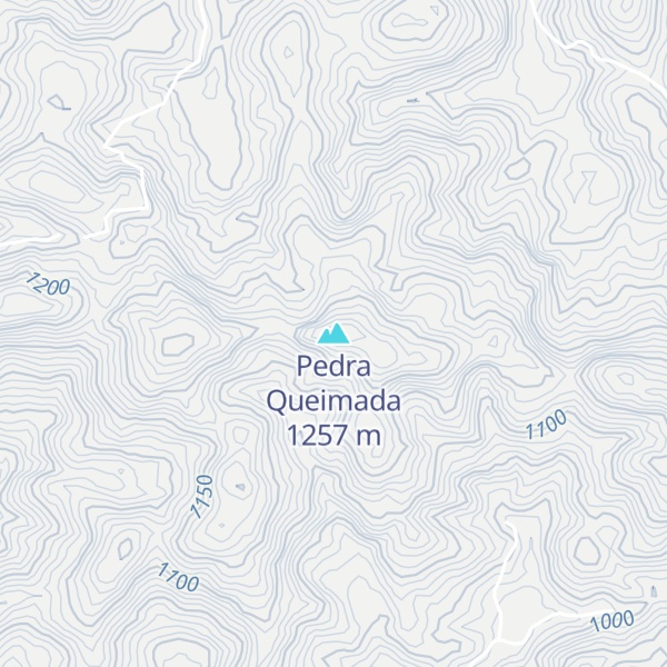 Map of Pedra Queimada
