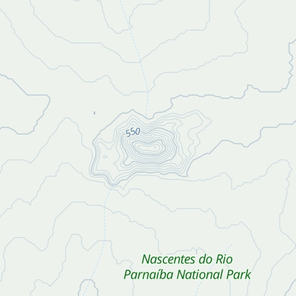 Map of Morro Rodeador