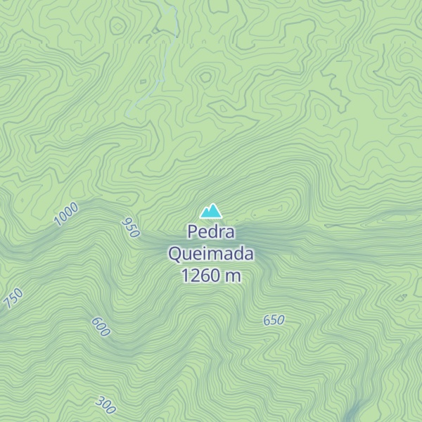 Map of Pedra Queimada