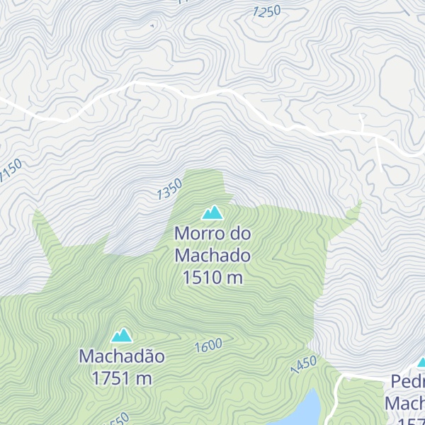 Map of Morro do Machado