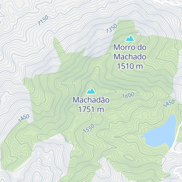 Map of Machadão