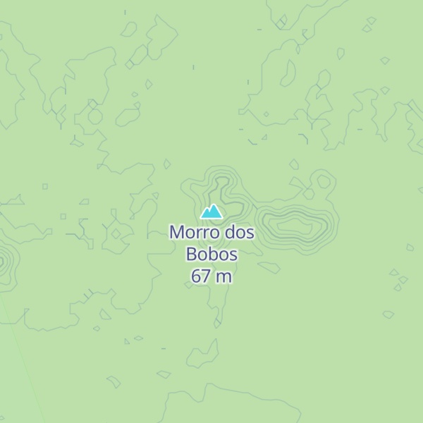 Map of Morro dos Bobos