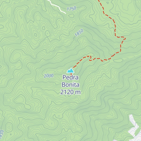 Map of Pedra Bonita