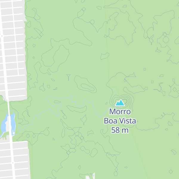 Map of Morro da Floresta