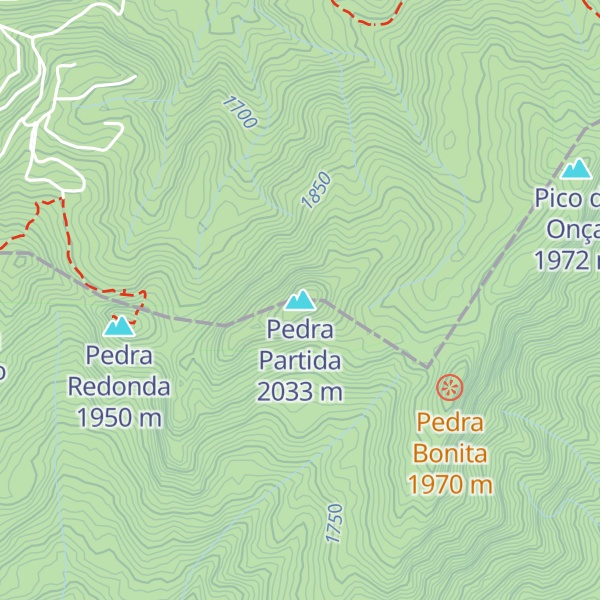 Map of Pedra Partida