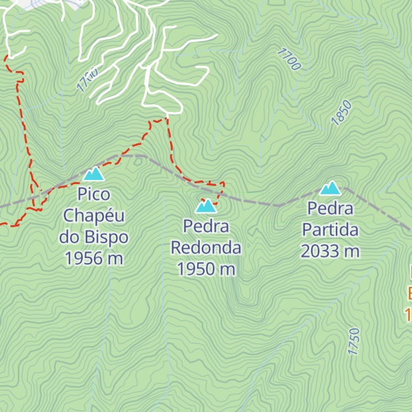 Map of Pedra Redonda