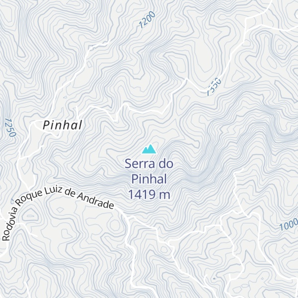 Map of Serra do Pinhal