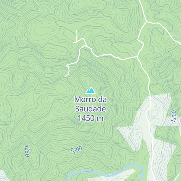 Map of Morro da Saudade