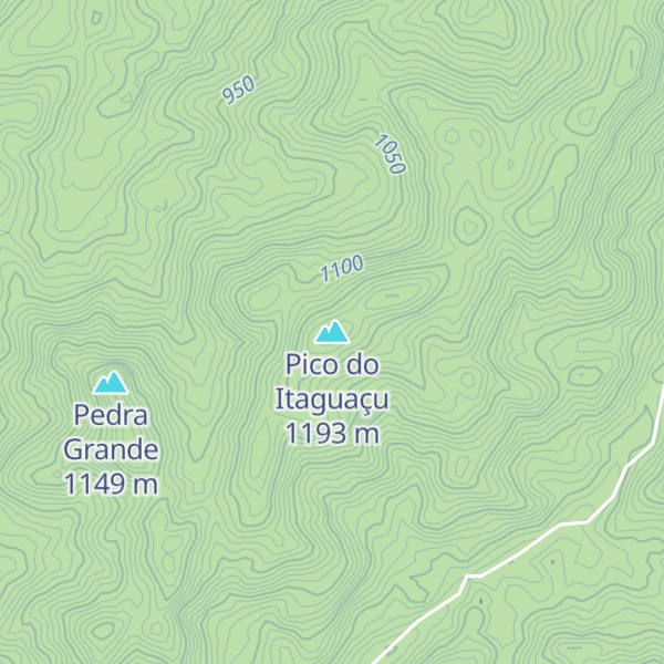 Map of Pico do Itaguaçu