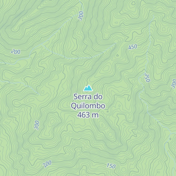 Map of Serra do Quilombo