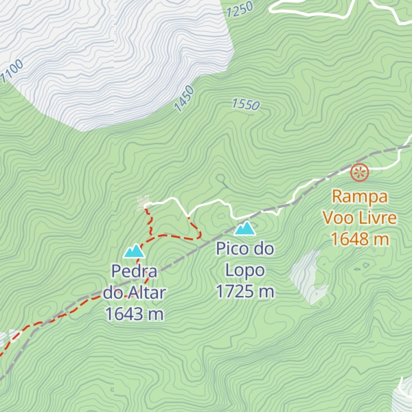 Map of Pousada Brumas da Serra