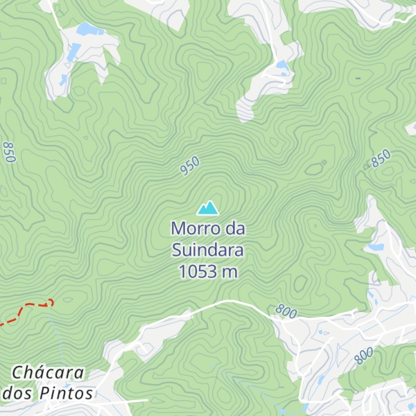 Map of Morro da Suindara