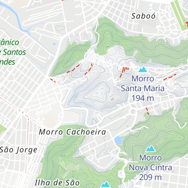 Map of Morro Fontana