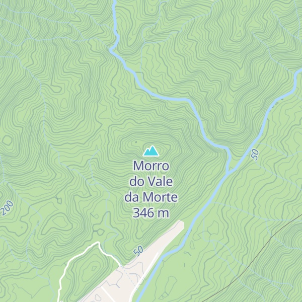 Map of Morro do Vale da Morte
