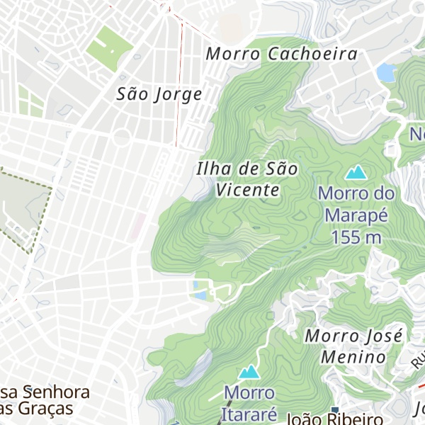 Map of Morro do Embaré