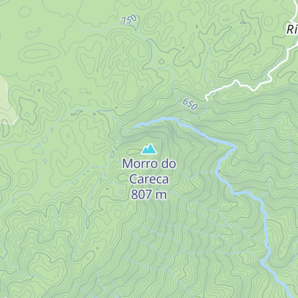 Map of Morro do Careca