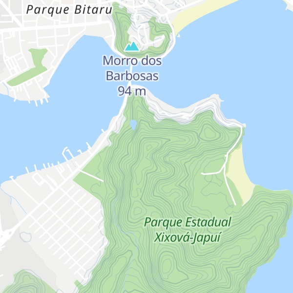 Map of Morro da Prainha