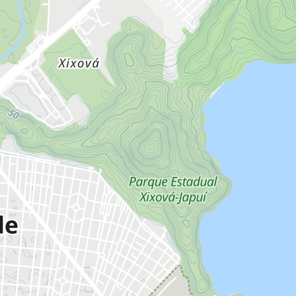 Map of Morro Xixová