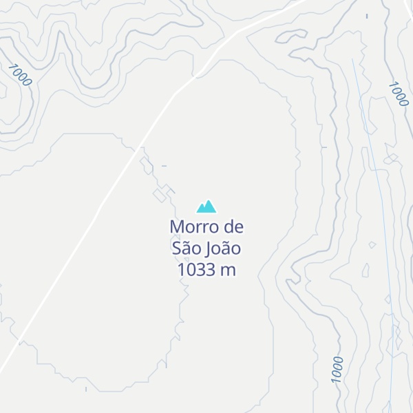 Map of Morro de São João