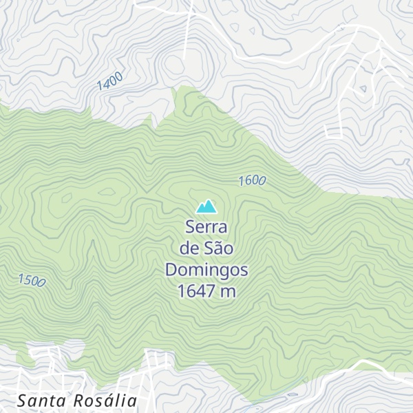 Map of Serra de São Domingos