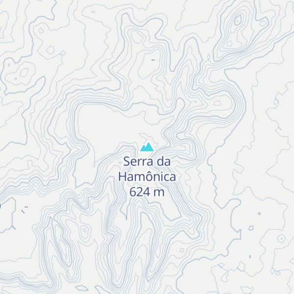 Map of Serra da Hamônica