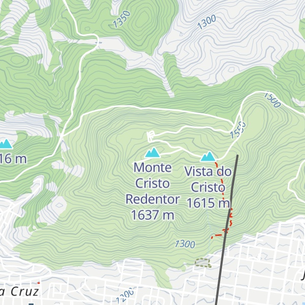 Map of Monte Cristo Redentor