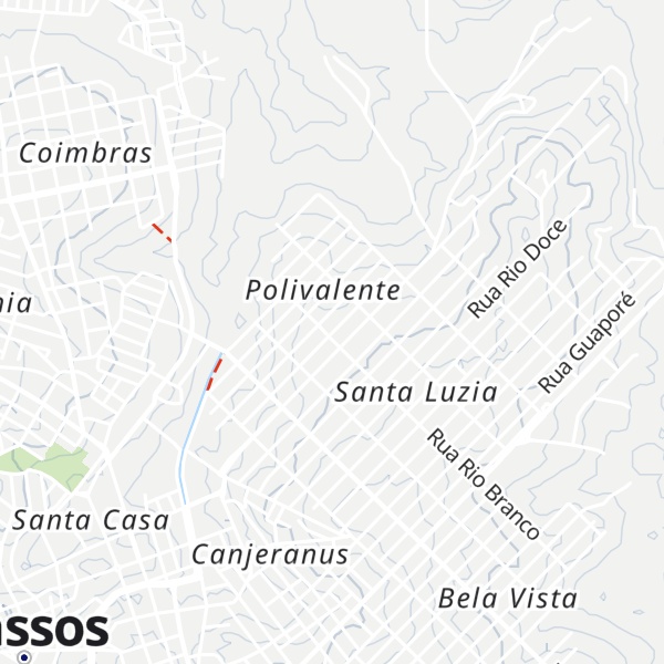 Map of Casa do Ebersom em passos