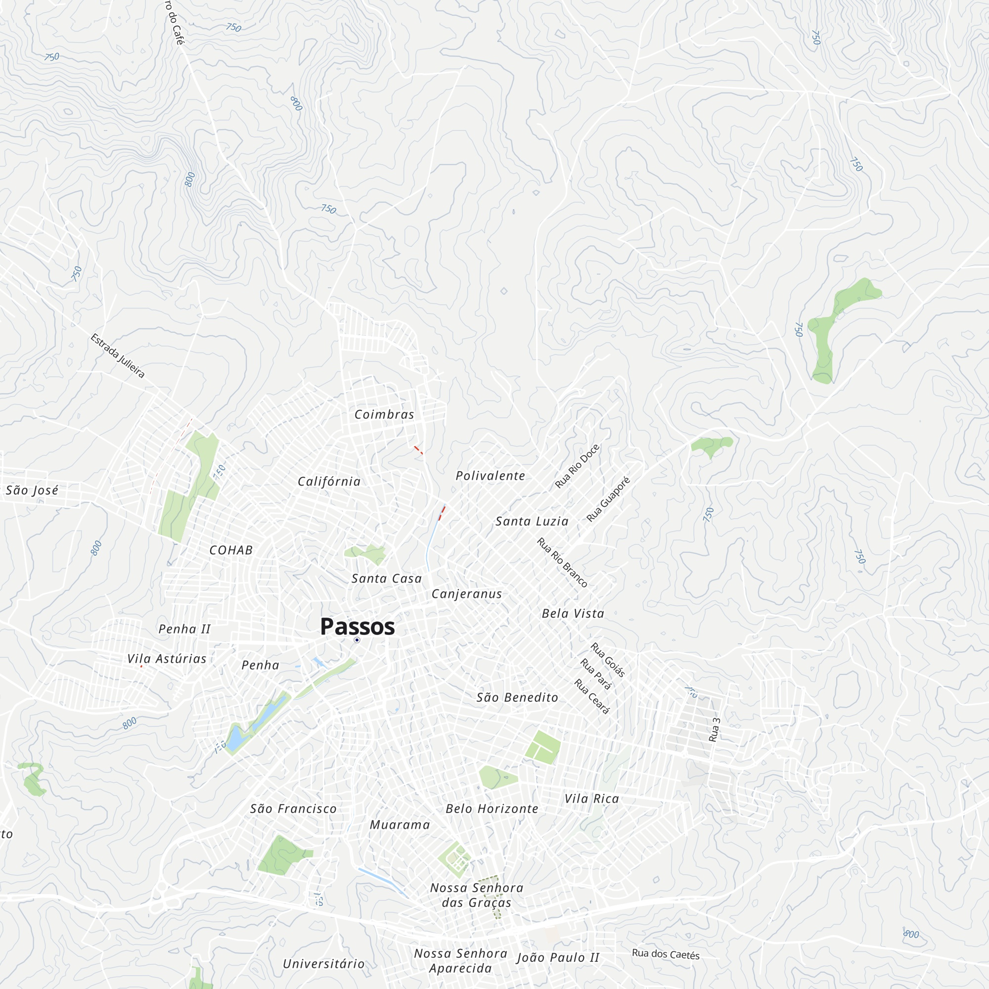 Casa do Ebersom em passos map