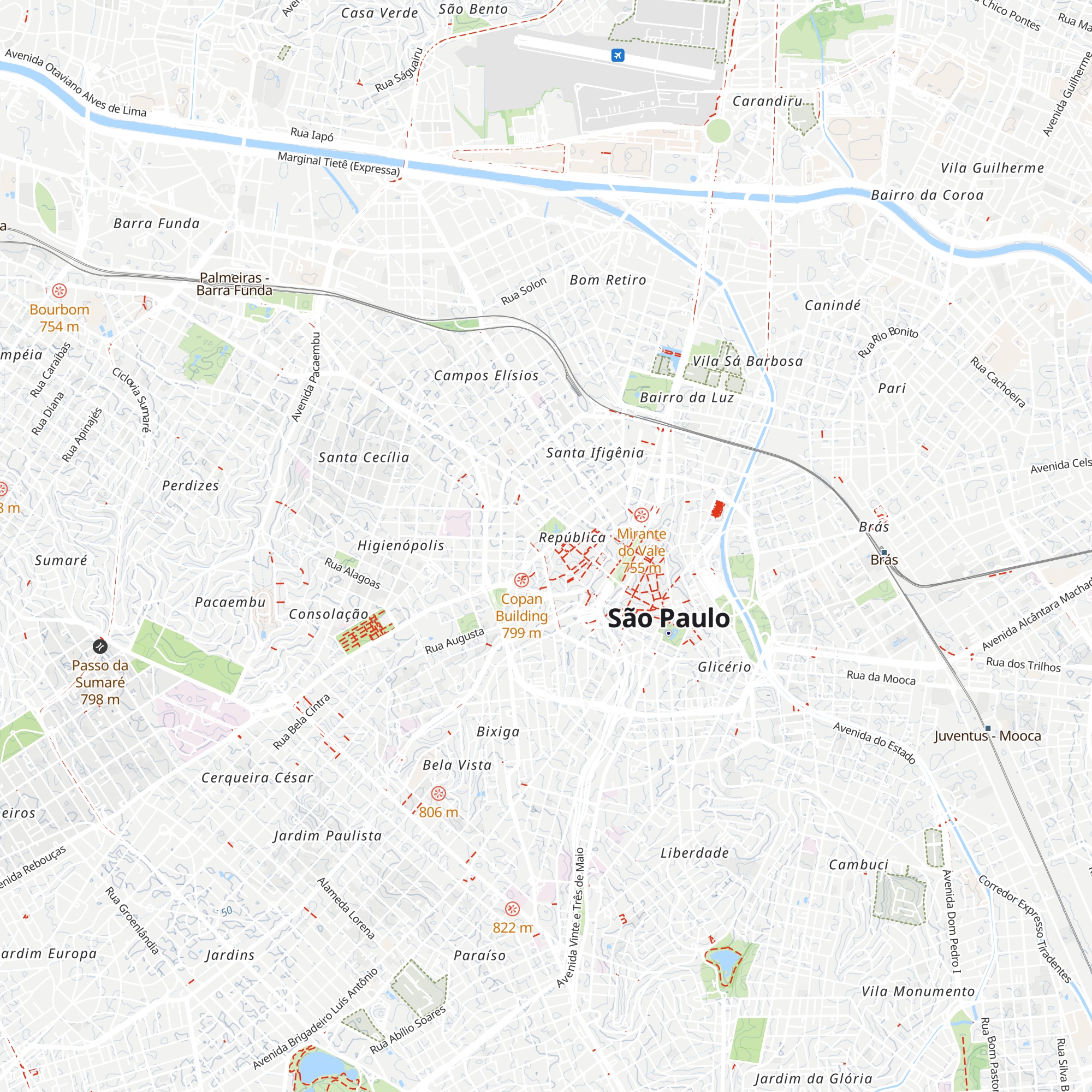 Tourist Information Center - Republic map