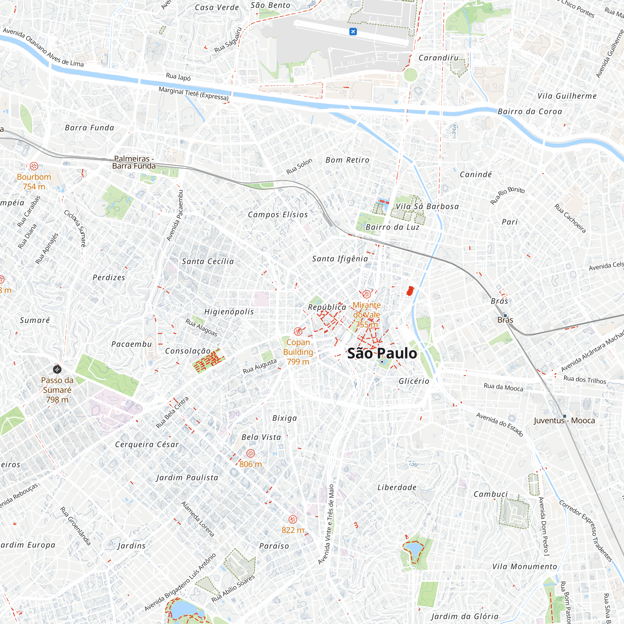 Tourist Information Center - Republic map