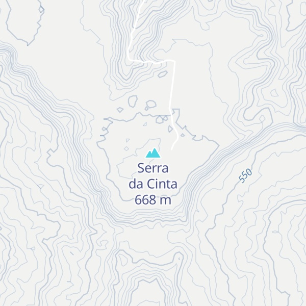 Map of Serra da Cinta
