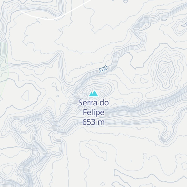 Map of Serra do Felipe