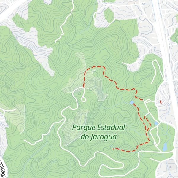 Map of Pico do Papagaio