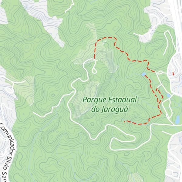 Map of Pico do Jaraguá