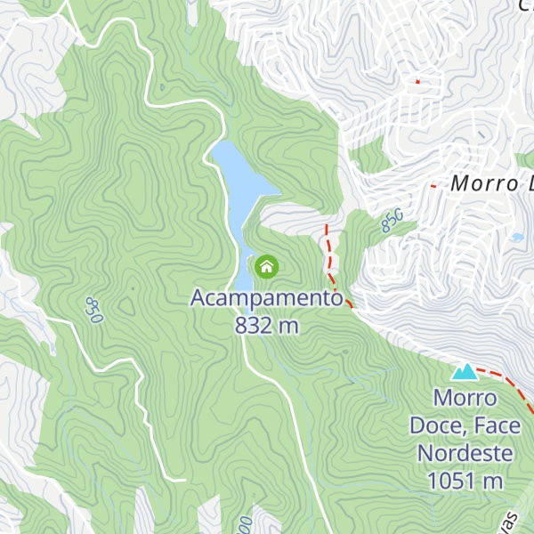 Map of Acampamento