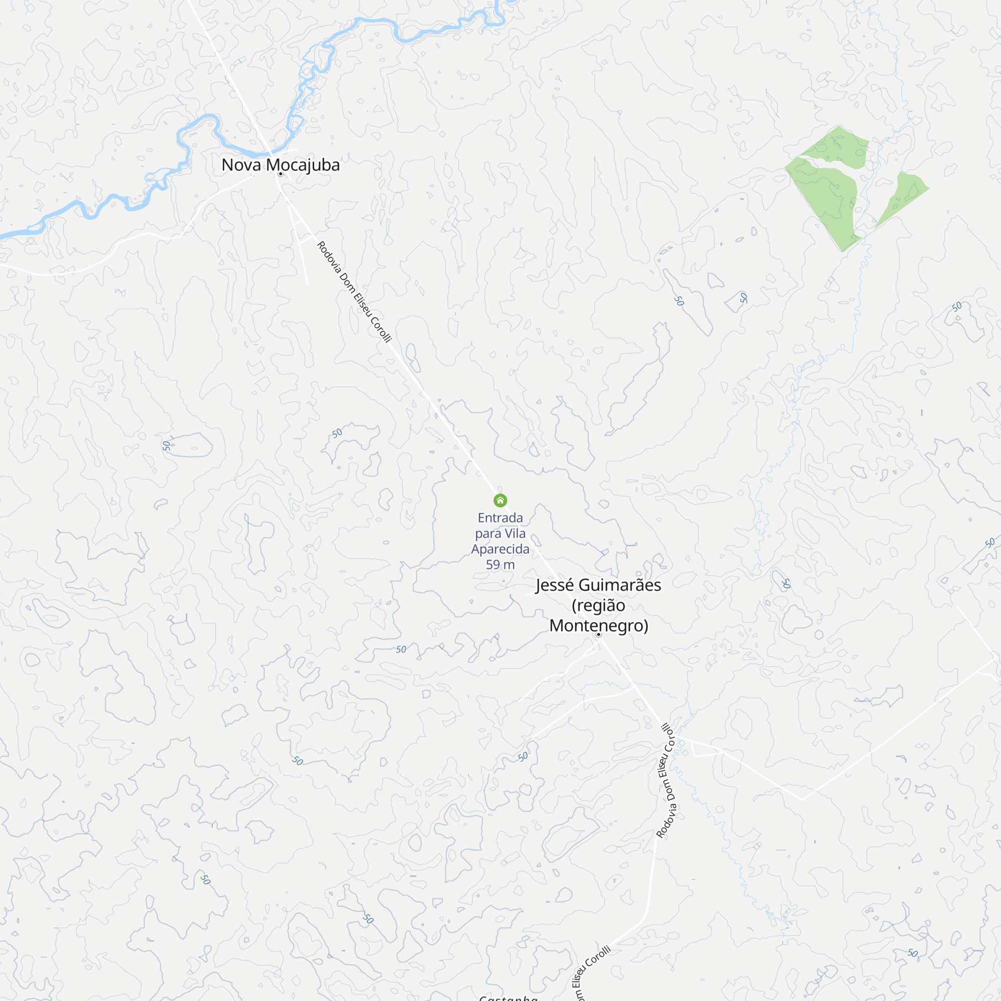 Entrada para Vila Aparecida map