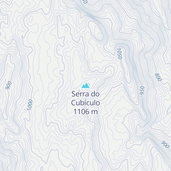 Map of Serra do Cubículo