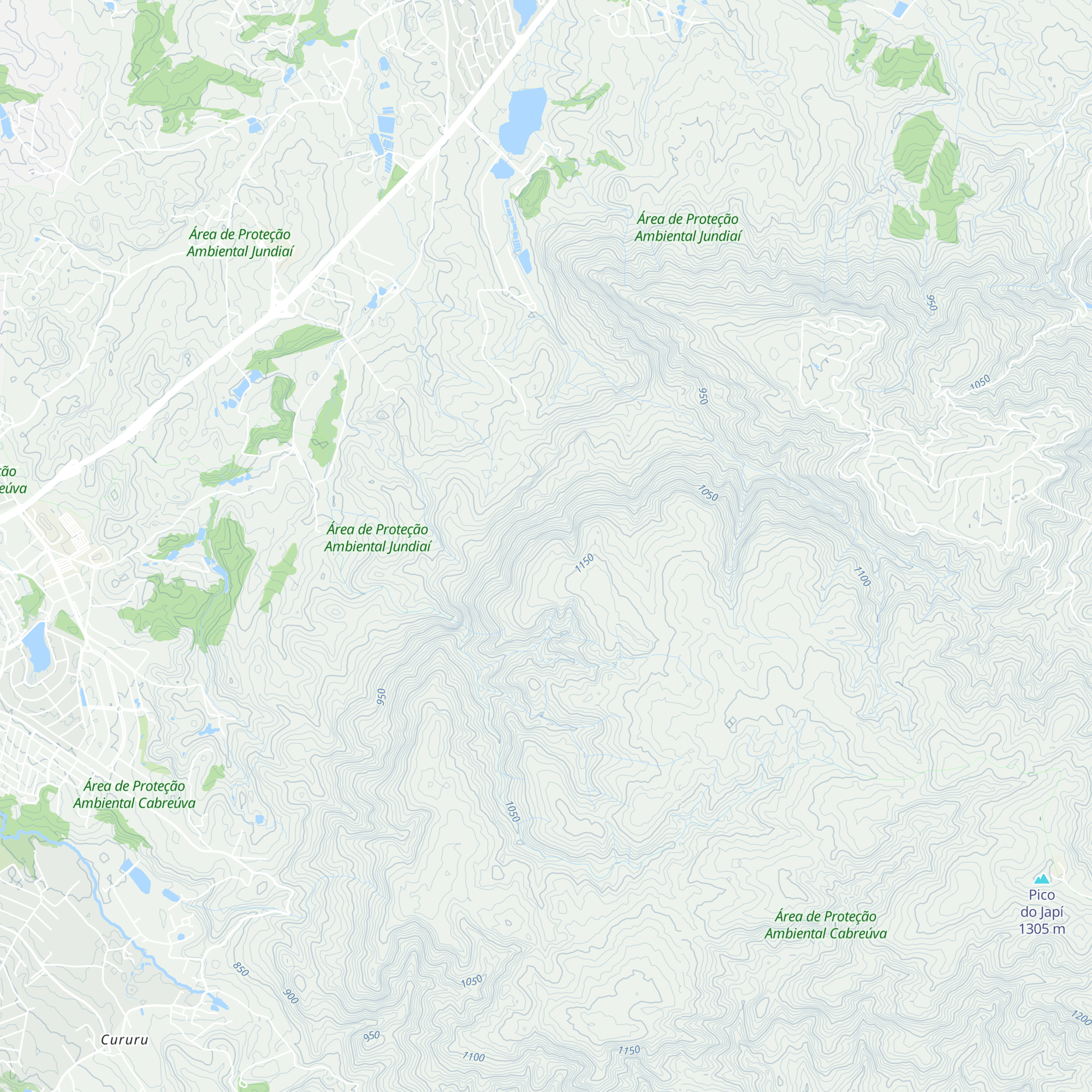Cabana Serra do Japi map